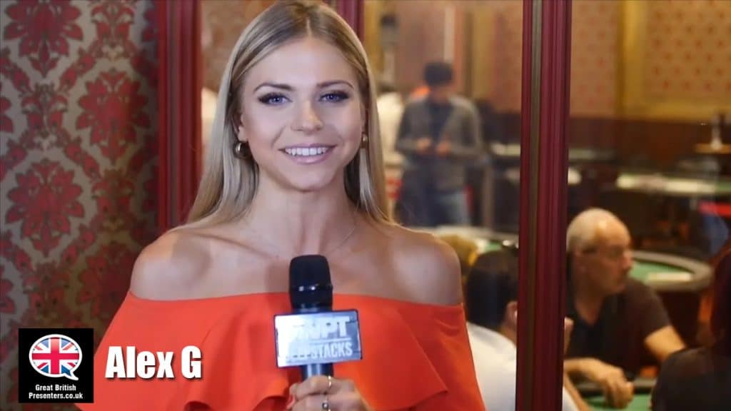 Alex G hire TV presenter speaker book at agent Great British Presenters