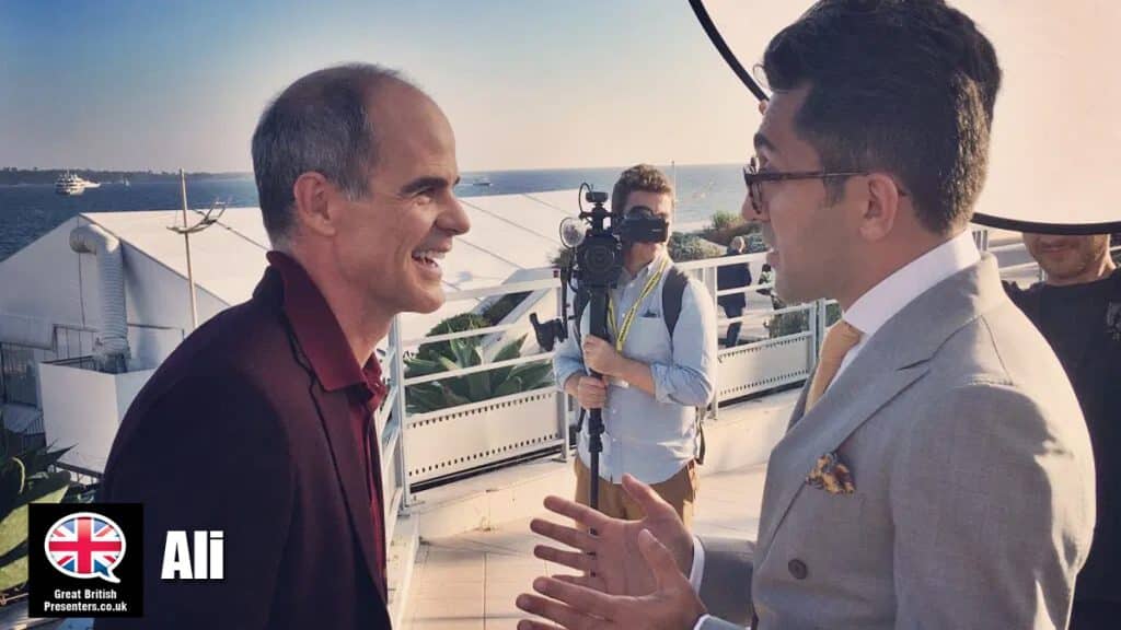 Ali hire journalist speaker book at agent Great British Presenters