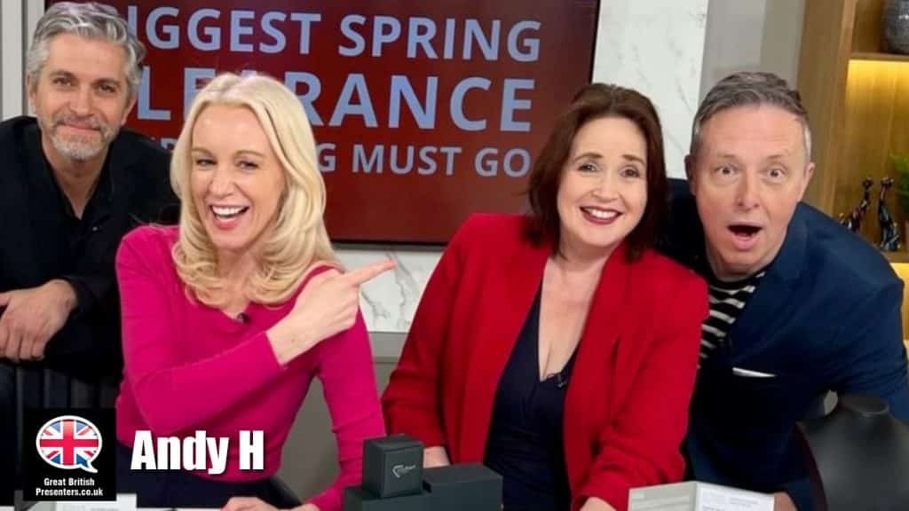 Andy H hire presenter speaker book at agent Great British Presenters