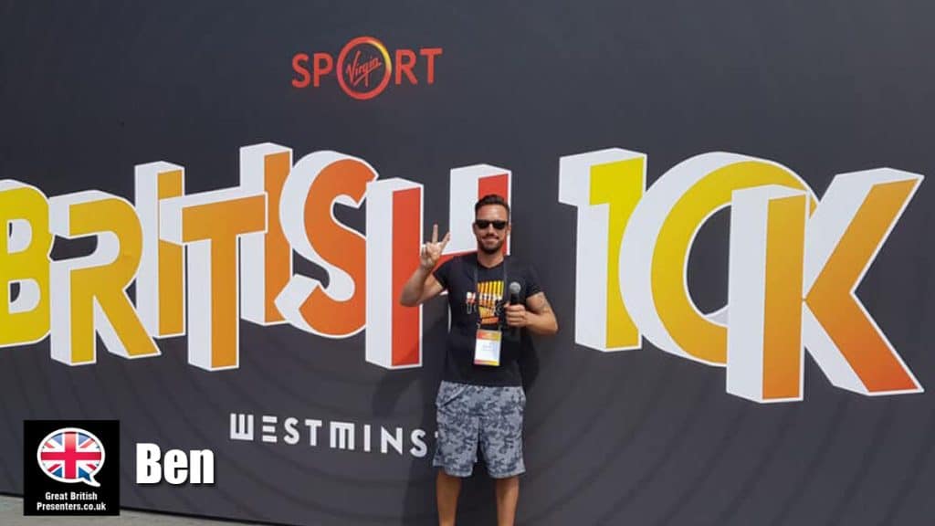 Ben Keenan hire presenter speaker book at agent Great British Presenters