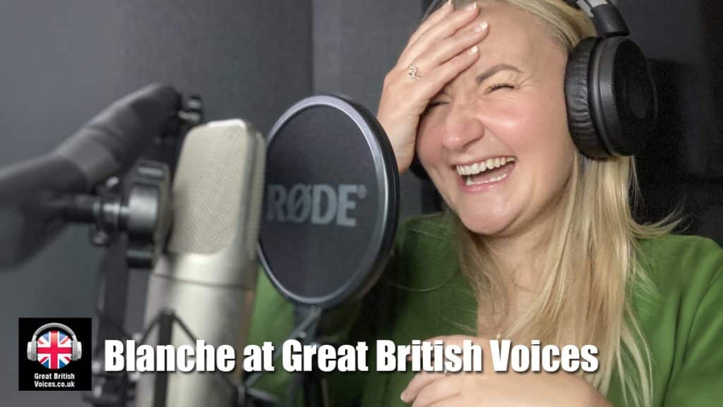 Blanche Anderson - hire Scottish Female voiceover studio book at agent Great British Voices