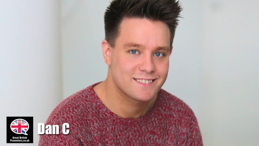 Dan C hire presenter speaker book at agent Great British Presenters