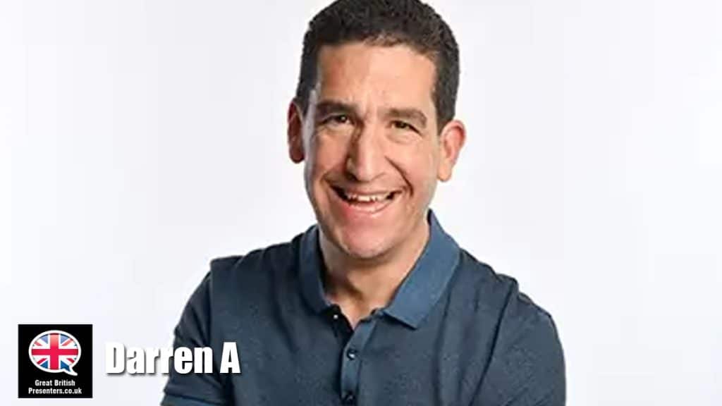 Dareen hire TV host speaker book at agent Great British Presenters