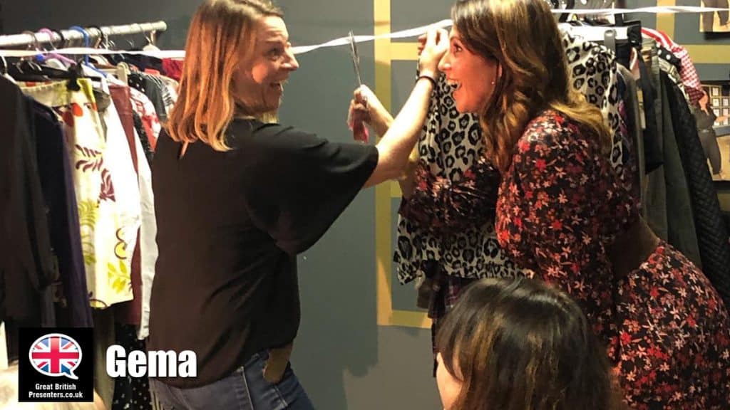 Gema hire presenter speaker book at agent Great British Presenters