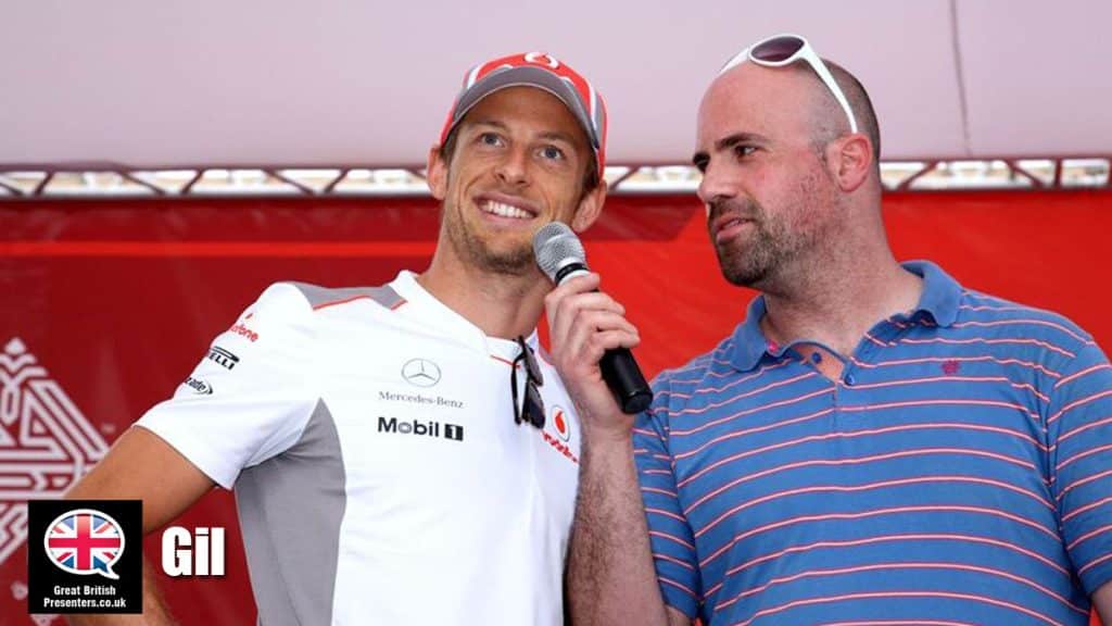 Gil hire presenter speaker book at agent Great British Presenters