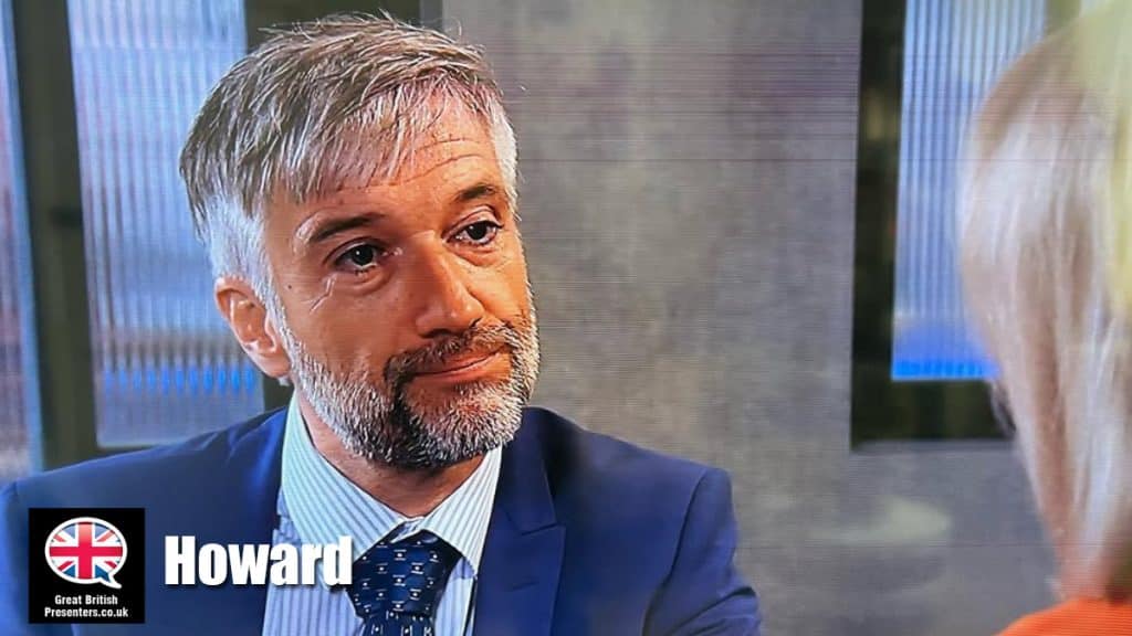 Howard hire Actor speaker book at agent Great British Presenters