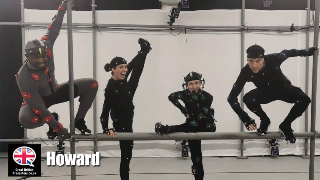 Howard hire Actor speaker book at agent Great British Presenters