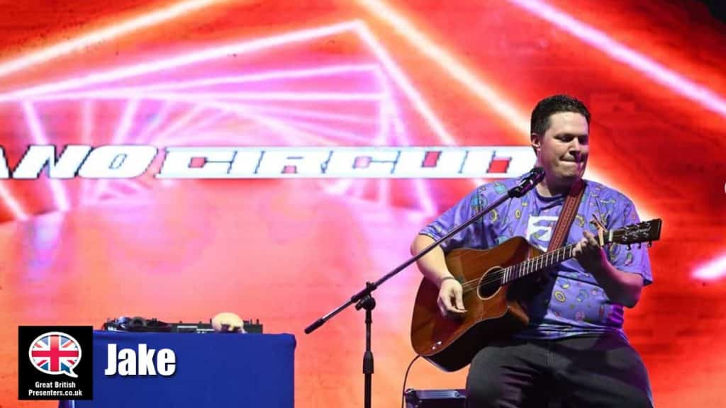 Jake hire motorsport speaker book at agent Great British Presenters