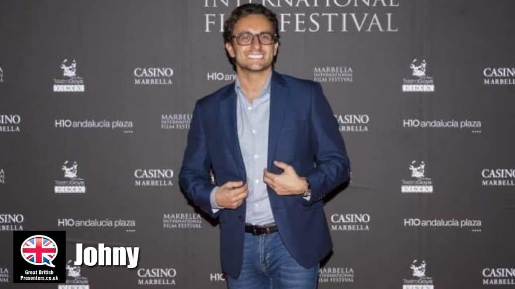 Johny hire TV presenter speaker book at agent Great British Presenters