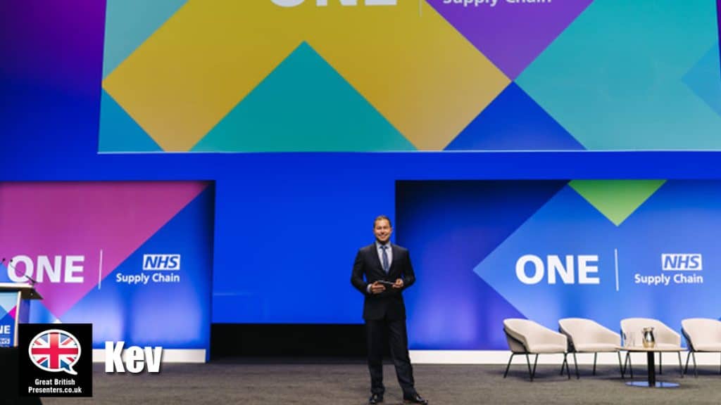 Kev Harris hire presenter speaker book at agent Great British Presenters,