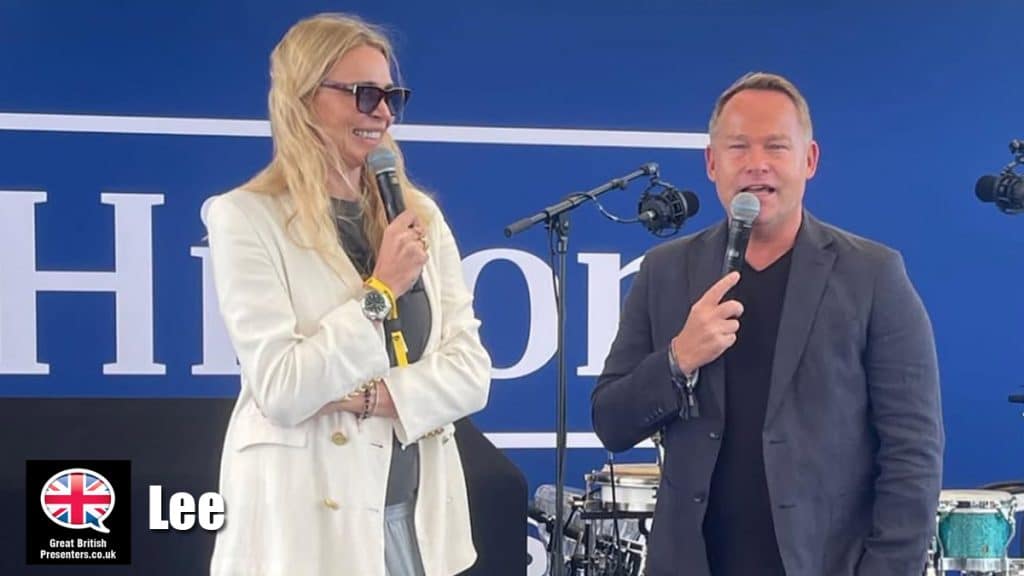 Lee Clark hire presenter speaker book at agent Great British Presenters