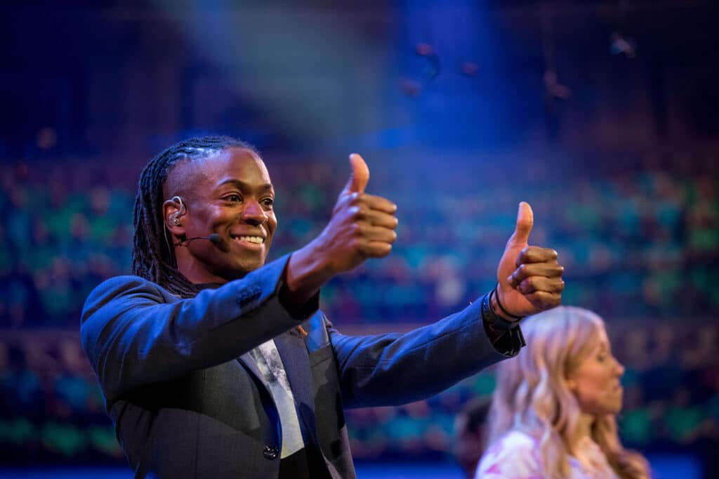 Nigel Clarke CBeebies Prom book at Great British Presenters