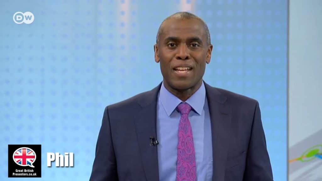 Phil hire broadcaster speaker book at agent Great British Presenters