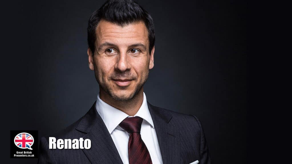 Renato De Fazio at Great British Presenters
