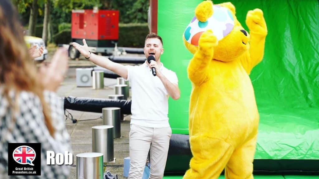 Rob Thornton hire presenter speaker book at agent Great British Presenters