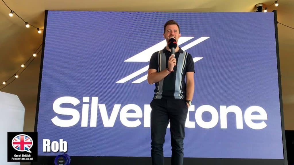 Rob Thornton hire presenter speaker book at agent Great British Presenters