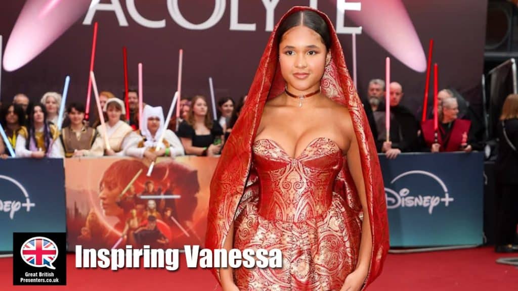 Vanessa hire motivational speaker book at agent Great British Presenters