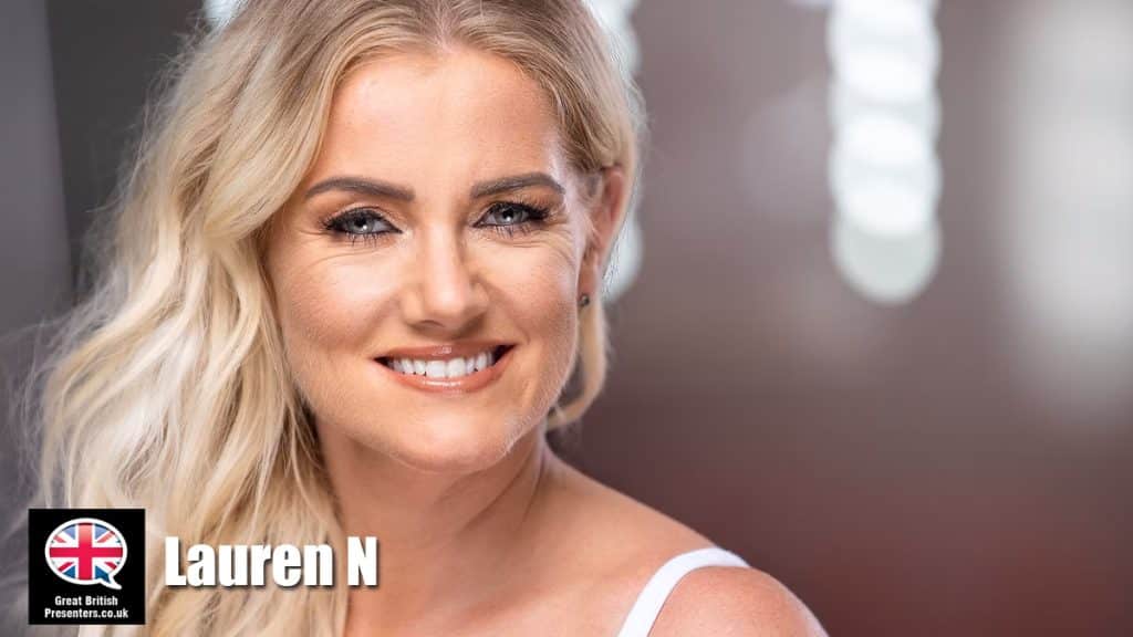 Lauren N hire presenter speaker book at agent Great British Presenters
