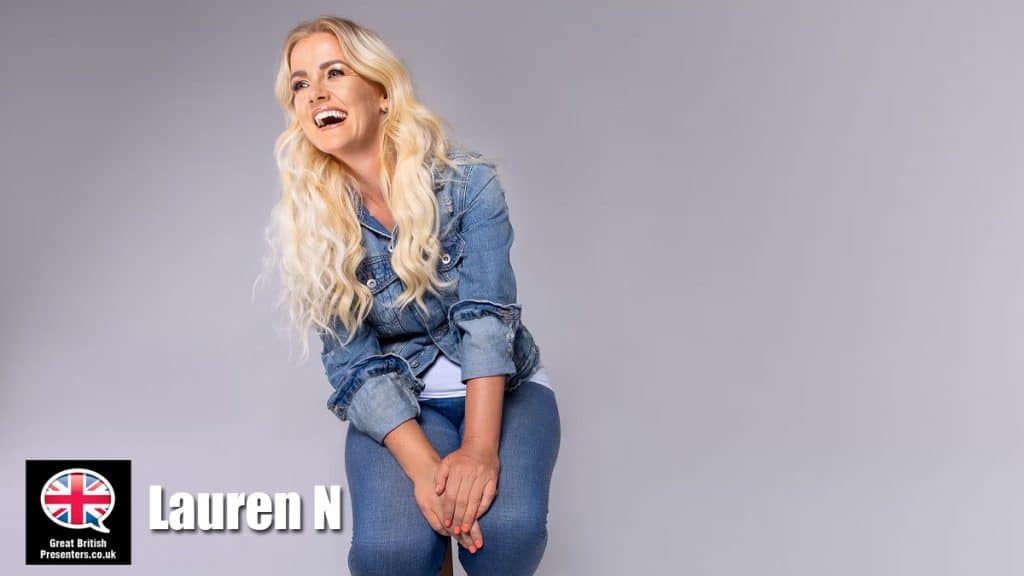 Lauren N hire presenter speaker book at agent Great British Presenters