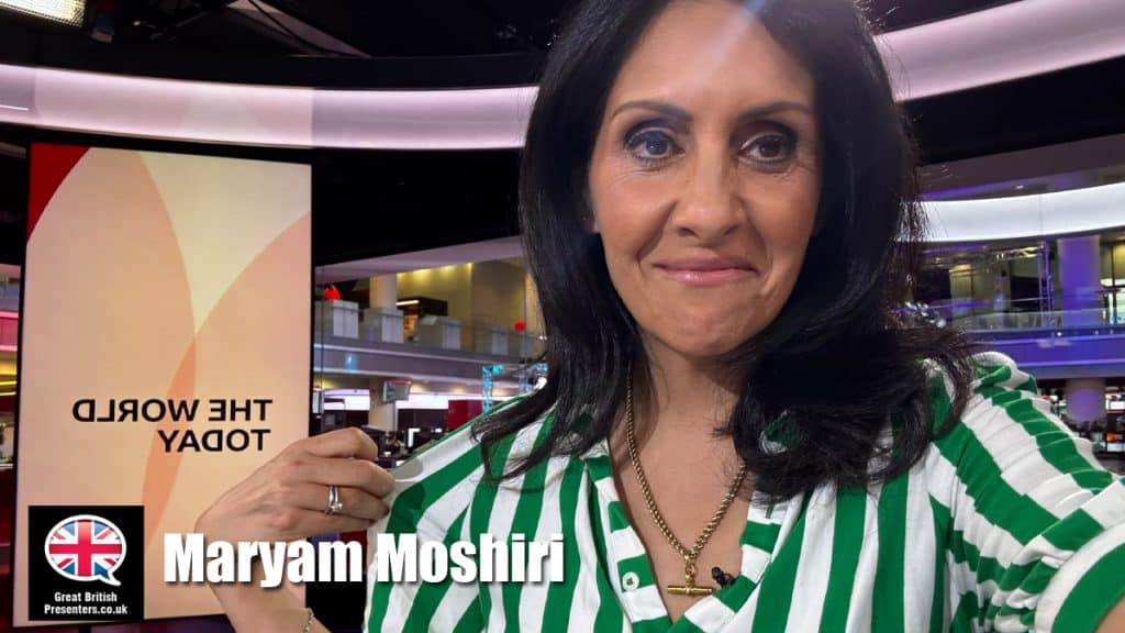 Maryam hire presenter speaker book at agent Great British Presenters