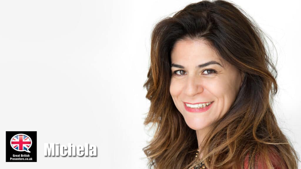 Michela Di Carlo Italian lifestyle writer presenter at Great British Presenters