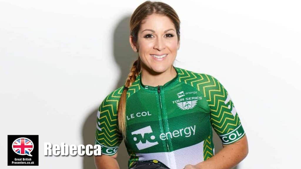 Rebecca Charlton hire sports presenter speaker book at agent Great British Presenters