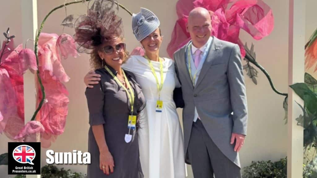 Sunita hire presenter speaker book at agent Great British Presenters