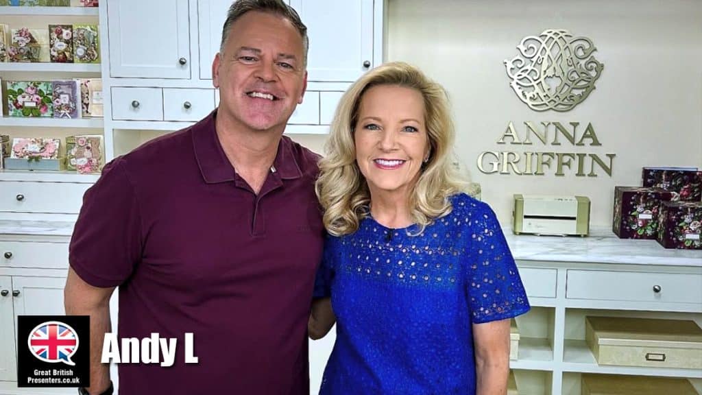 Andy L hire presenter speaker book at agent Great British Presenters