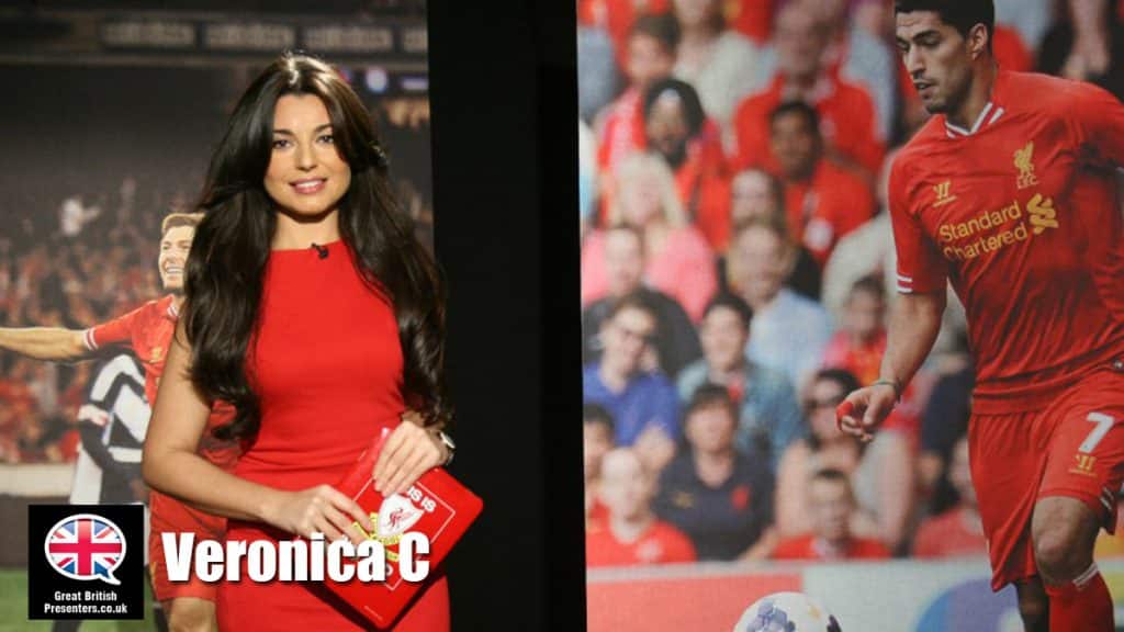 Veronica C hire presenter speaker book at agent Great British Presenters
