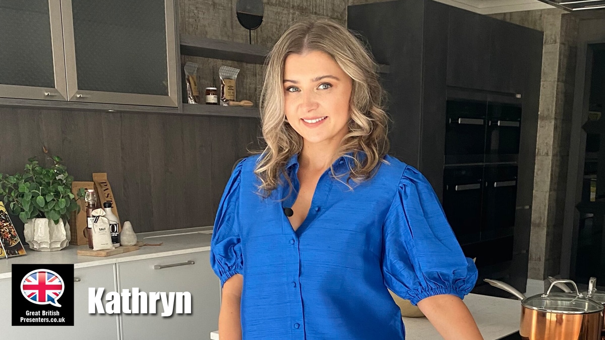 Kathryn Wilson Belfast Northern Irish TV video presenter host radio DJ voice over at Great British Presenters