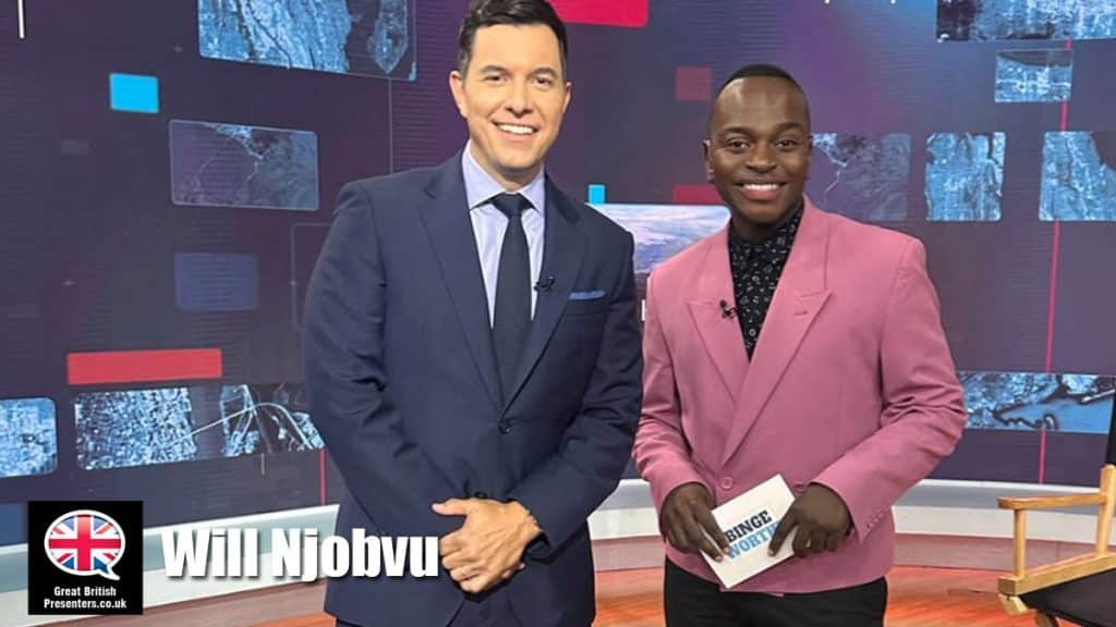Will Njobvu hire presenter speaker book at agent Great British Presenters