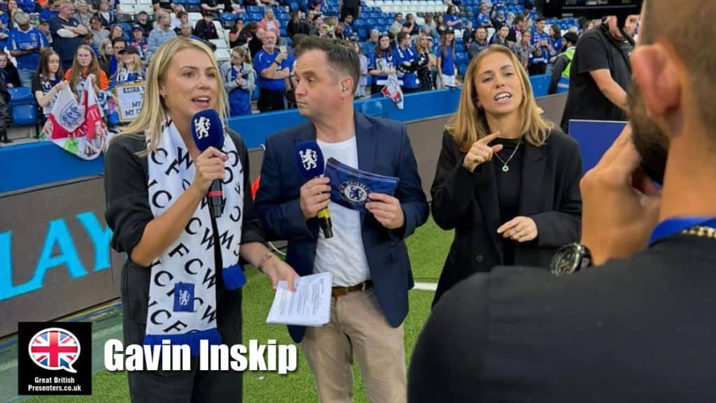 Gavin hire TV presenter speaker book at agent Great British Presenters