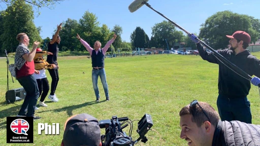 Phil hire presenter speaker book at agent Great British Presenters