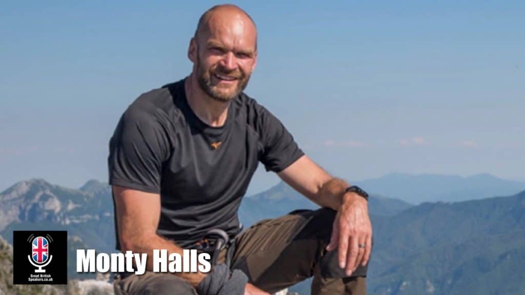 Monty Halls hire TV presenter speaker book at agent Great British Speakers