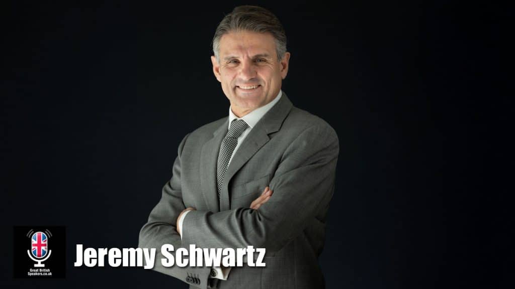 Jeremy Schwartz hire Author speaker book at agent Great British Speakers.