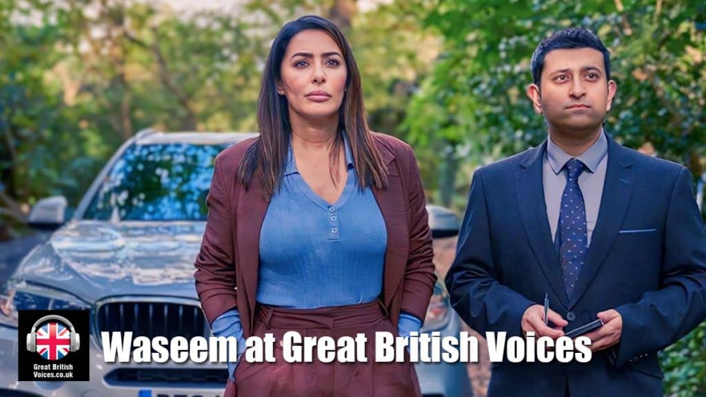 Waseem Mirza - hire BBC Dr Who male voiceover studio book at agent Great British Voices