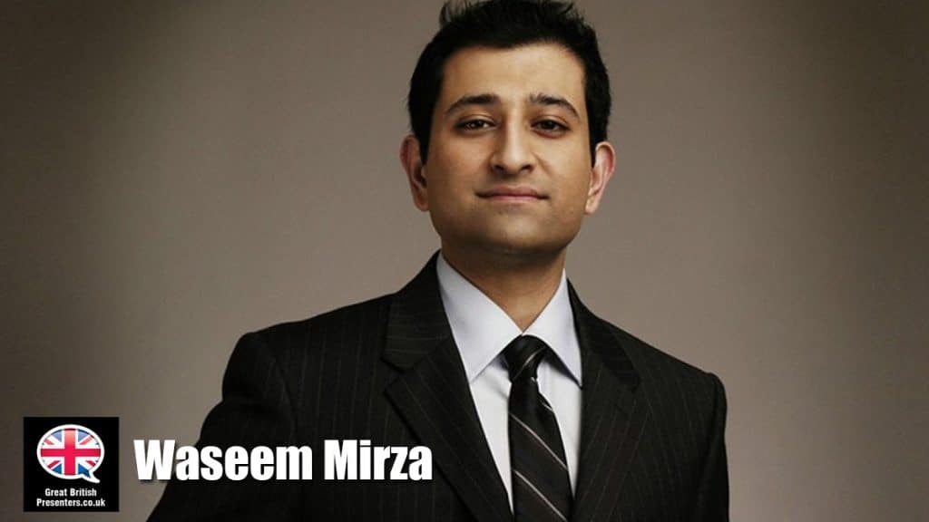 Waseem Mirza hire actor speaker book at agent Great British Presenters