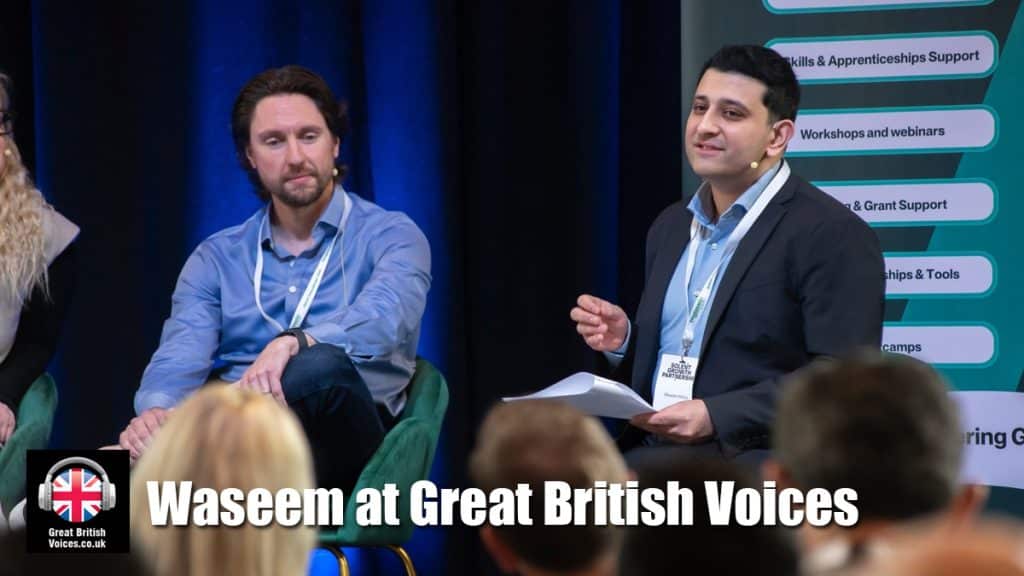 Waseem Mirza - hire male voiceover studio book at agent Great British Voices
