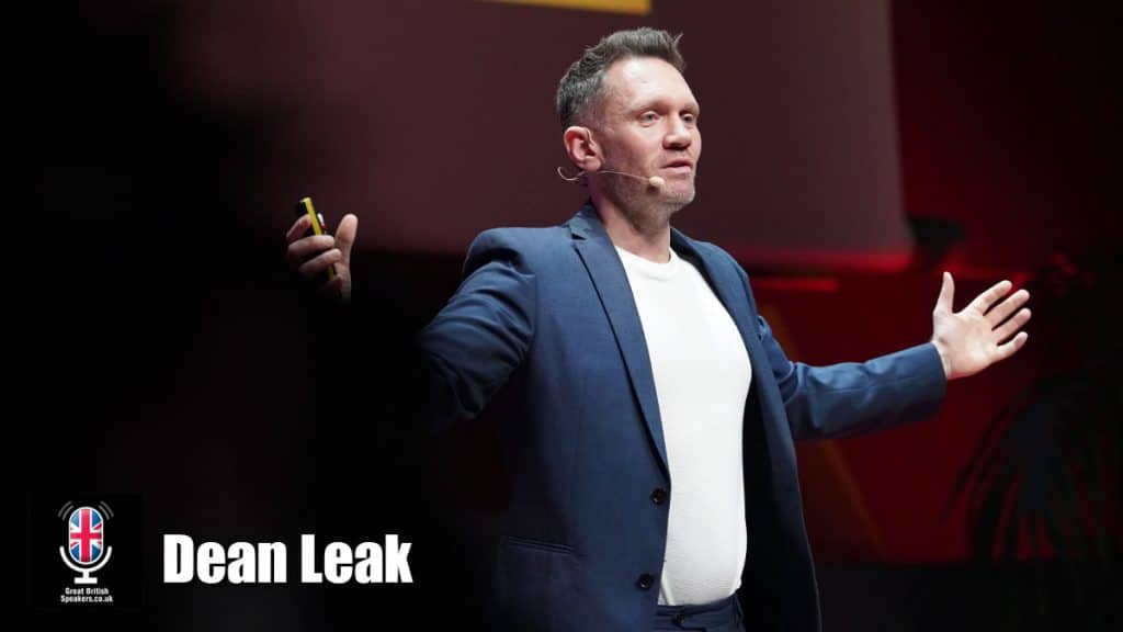 Dean Leak hire mindset coach book at agent Great British Speakers