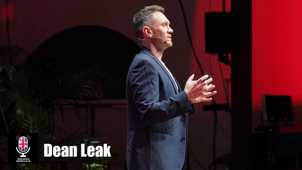 Dean Leak hire mindset coach book at agent Great British Speakers