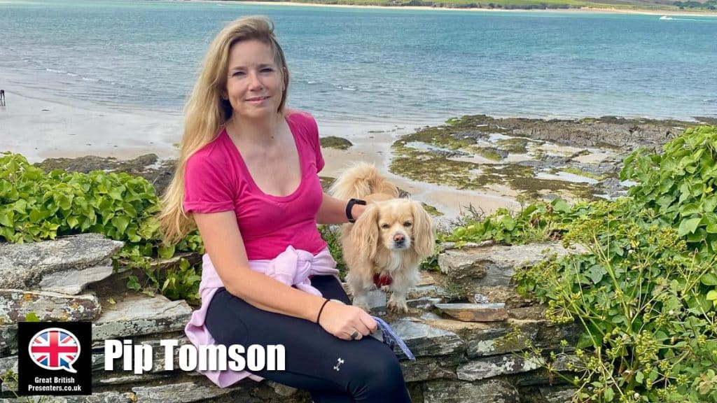 Pip Tomson hire presenter speaker book at agent Great British Presenters