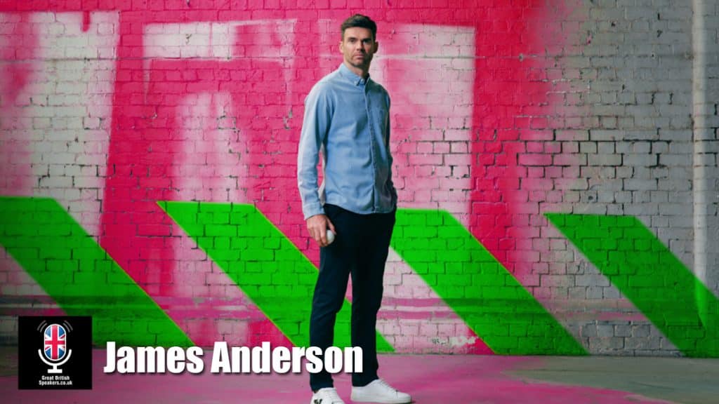 Jimmy Anderson Cricket Legend Record Holding bowler Great British Speakers