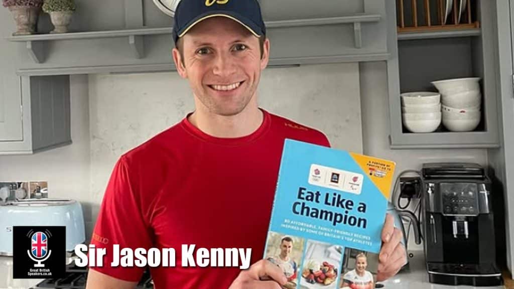 Sir Jason Kenny hire former British track cyclist speaker book at agent Great British Speakers