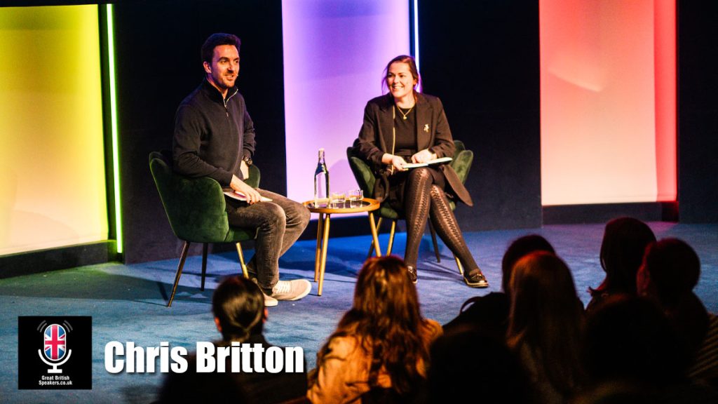 Chris Britton hire thought leader speaker book at agent Great British Speakers