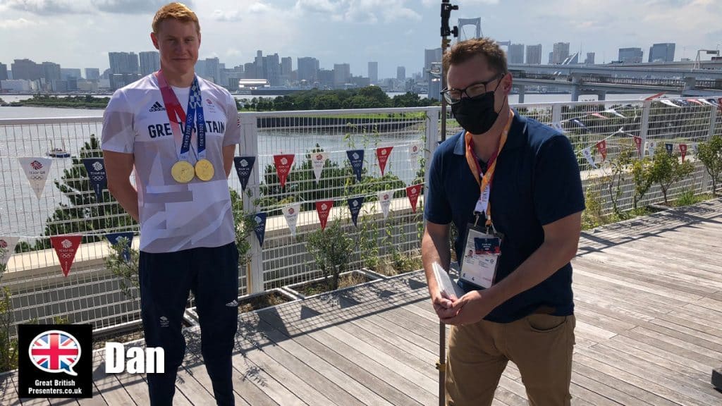 Dan hire presenter speaker book at agent Great British Speakers..