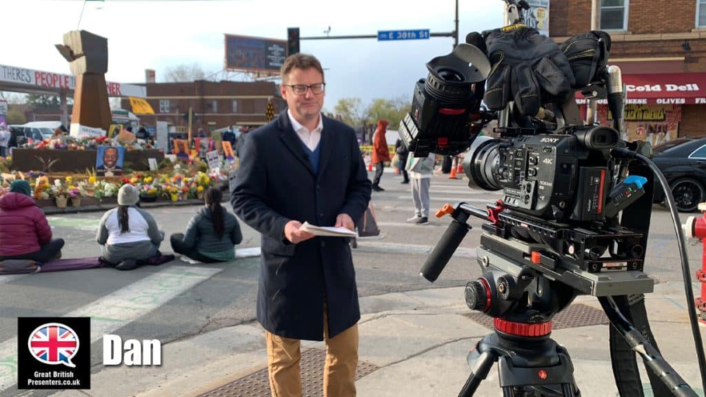 Dan hire presenter speaker book at agent Great British Speakers..