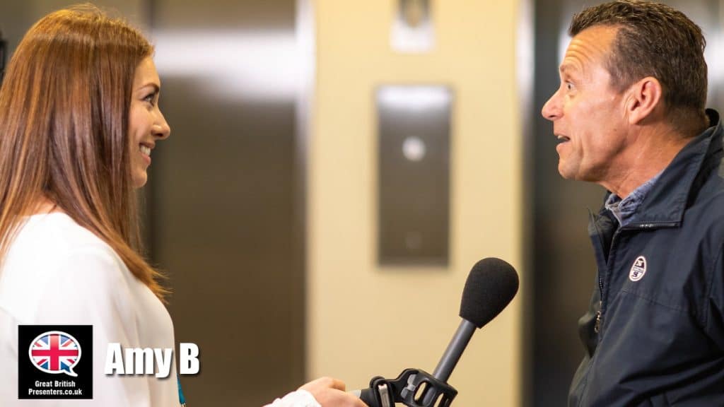 Amy b hire presenter speaker book at agent Great British Presenters