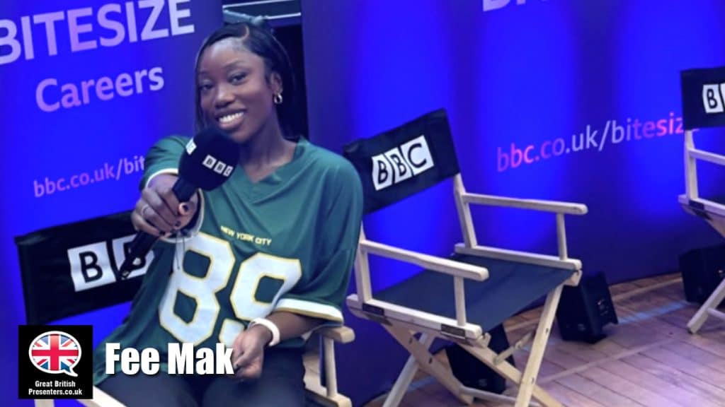 Fee Mak hire TV presenter speaker book at agent Great British Presenters