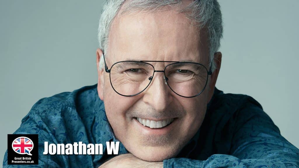 Jonathan W hire presenter speaker book at agent Great British Presenters,