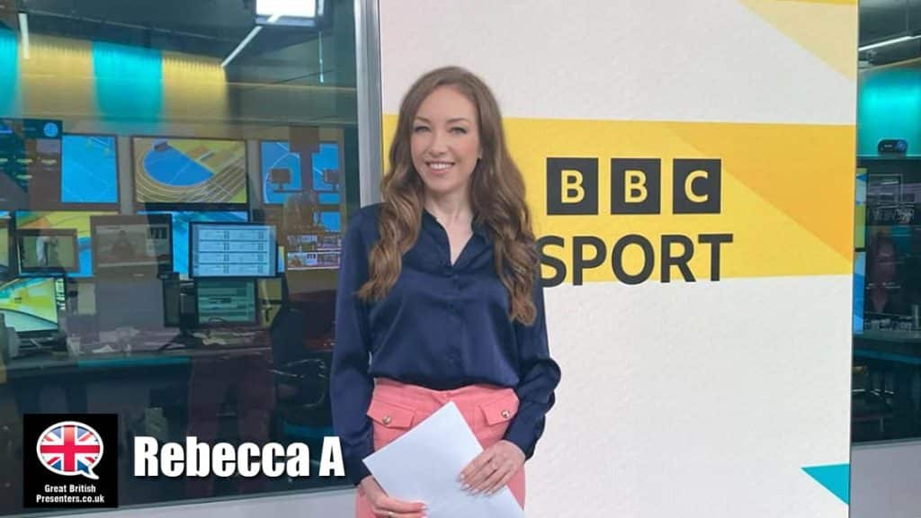 Rebecca Adams hire presenter speaker book at agent Great British Presenters,,